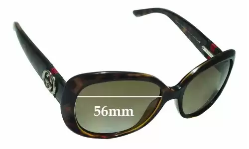 Sunglass Fix Replacement Lenses for Gucci GG3644/S - 56mm Wide Sunglass Fix Replacement Lenses for Gucci GG3644/S - 56mm Wide