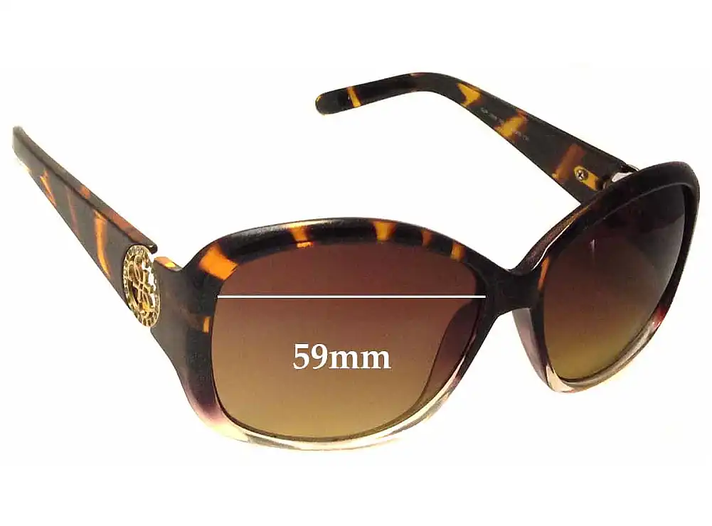 Sunglass Fix Replacement Lenses for Guess GUP 2008 - 59mm Wide Sunglass Fix Replacement Lenses for Guess GUP 2008 - 59mm Wide