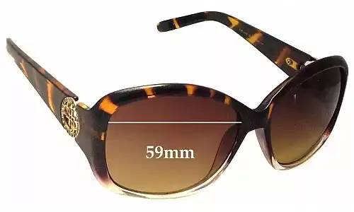 Sunglass Fix Replacement Lenses for Guess GUP 2008 - 59mm Wide Sunglass Fix Replacement Lenses for Guess GUP 2008 - 59mm Wide
