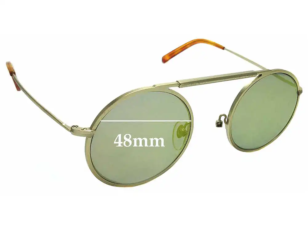 Sunglass Fix Replacement Lenses for Han Kjobenhavn Uncle - 48mm Wide Sunglass Fix Replacement Lenses for Han Kjobenhavn Uncle - 48mm Wide