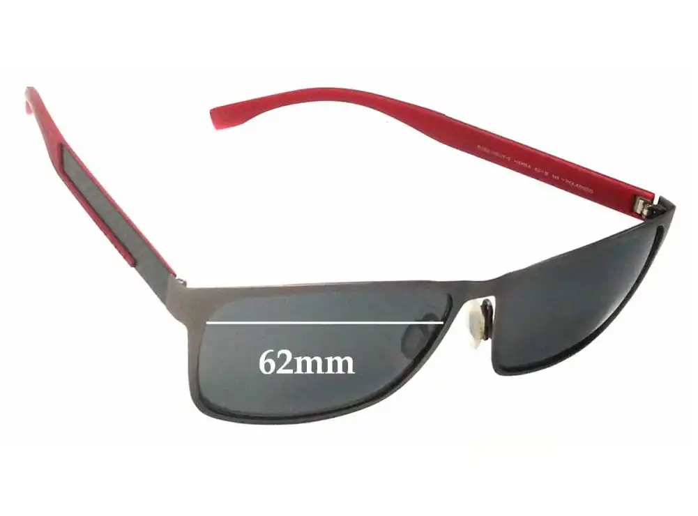 Sunglass Fix Replacement Lenses for Hugo Boss 0652/F/S - 62mm Wide Sunglass Fix Replacement Lenses for Hugo Boss 0652/F/S - 62mm Wide