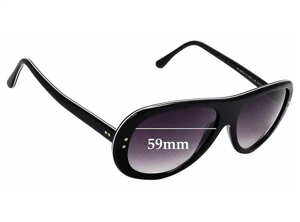 Sunglass Fix Replacement Lenses for Iceberg IG 85251 - 59mm Wide Sunglass Fix Replacement Lenses for Iceberg IG 85251 - 59mm Wide