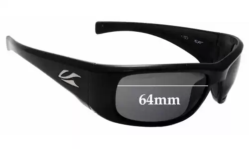 Sunglass Fix Replacement Lenses for Kaenon Klay - 64mm Wide Sunglass Fix Replacement Lenses for Kaenon Klay - 64mm Wide
