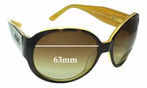 Sunglass Fix Replacement Lenses for Kate Spade Harper/S - 63mm Wide Sunglass Fix Replacement Lenses for Kate Spade Harper/S - 63mm Wide