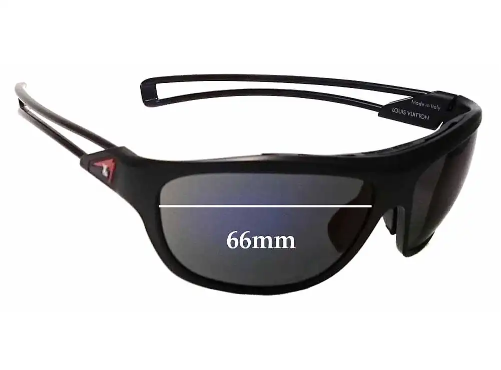 Sunglass Fix Replacement Lenses for Louis Vuitton Cup Z0477U - 66mm Wide Sunglass Fix Replacement Lenses for Louis Vuitton Cup Z0477U - 66mm Wide