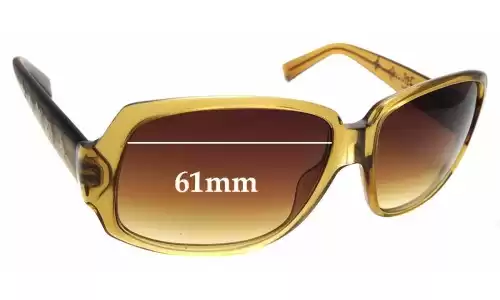 Sunglass Fix Replacement Lenses for Louis Vuitton Z0025W - 61mm Wide Sunglass Fix Replacement Lenses for Louis Vuitton Z0025W - 61mm Wide