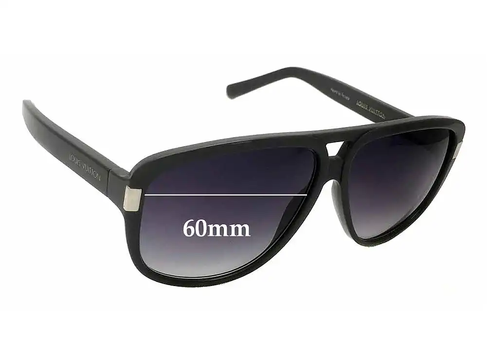 Sunglass Fix Replacement Lenses for Louis Vuitton Z0716W - 60mm Wide Sunglass Fix Replacement Lenses for Louis Vuitton Z0716W - 60mm Wide