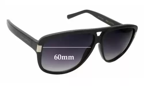 Sunglass Fix Replacement Lenses for Louis Vuitton Z0716W - 60mm Wide Sunglass Fix Replacement Lenses for Louis Vuitton Z0716W - 60mm Wide