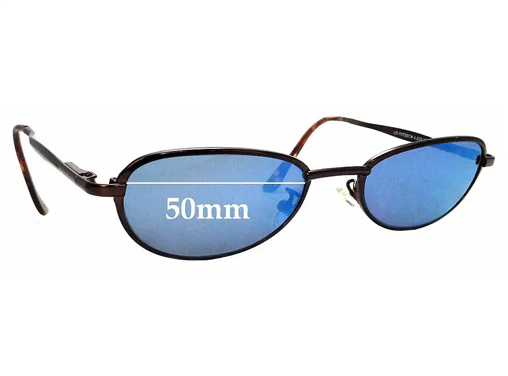 Sunglass Fix Replacement Lenses for Maui Jim MJ130 Captain - 50mm Wide Sunglass Fix Replacement Lenses for Maui Jim MJ130 Captain - 50mm Wide
