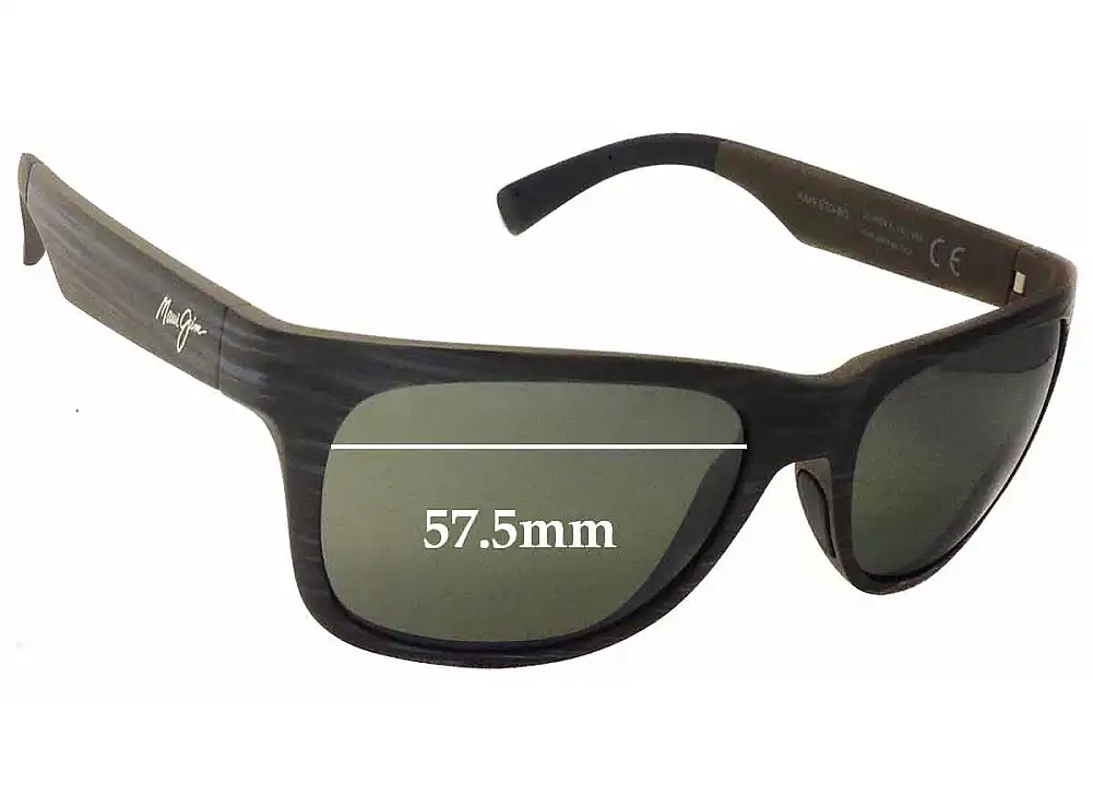 Sunglass Fix Replacement Lenses for Maui Jim MJ736 Kahi - 57mm Wide Sunglass Fix Replacement Lenses for Maui Jim MJ736 Kahi - 57mm Wide