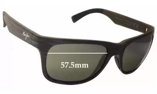 Sunglass Fix Replacement Lenses for Maui Jim MJ736 Kahi - 57mm Wide Sunglass Fix Replacement Lenses for Maui Jim MJ736 Kahi - 57mm Wide