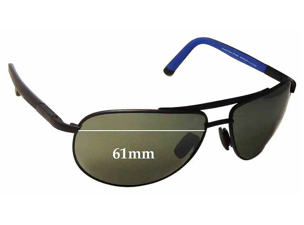 Sunglass Fix Replacement Lenses for Maui Jim MJ297 Leeward Coast - 61mm Wide Sunglass Fix Replacement Lenses for Maui Jim MJ297 Leeward Coast - 61mm Wide