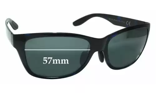Sunglass Fix Replacement Lenses for Maui Jim MJ435 Road Trip - 57mm Wide Sunglass Fix Replacement Lenses for Maui Jim MJ435 Road Trip - 57mm Wide