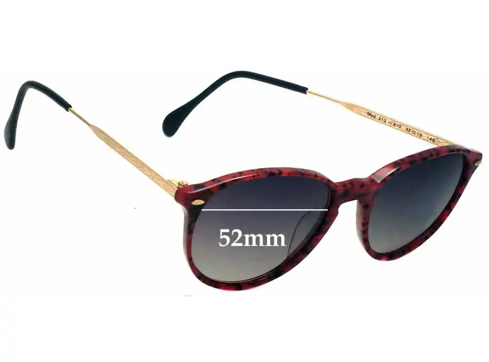 Sunglass Fix Replacement Lenses for Menrad MOD 213 - 52mm Wide Sunglass Fix Replacement Lenses for Menrad MOD 213 - 52mm Wide