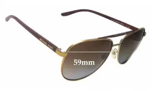 Sunglass Fix Replacement Lenses for Michael Kors MK5007 Hvar - 59mm Wide Sunglass Fix Replacement Lenses for Michael Kors MK5007 Hvar - 59mm Wide