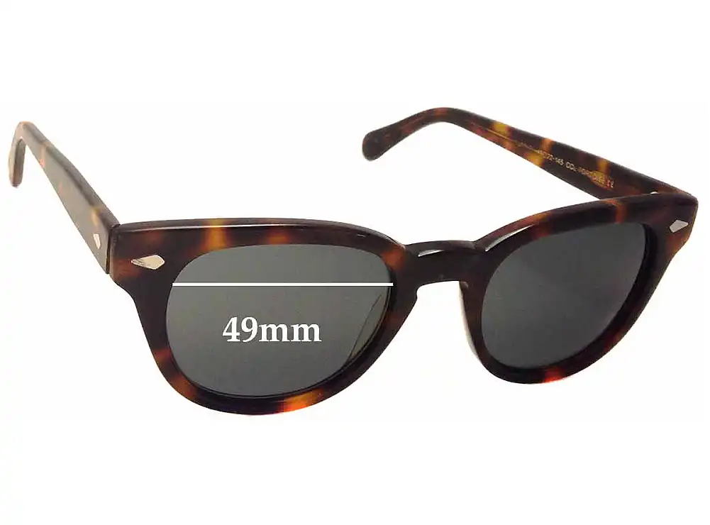 Sunglass Fix Replacement Lenses for Moscot Tummel - 49mm Wide Sunglass Fix Replacement Lenses for Moscot Tummel - 49mm Wide