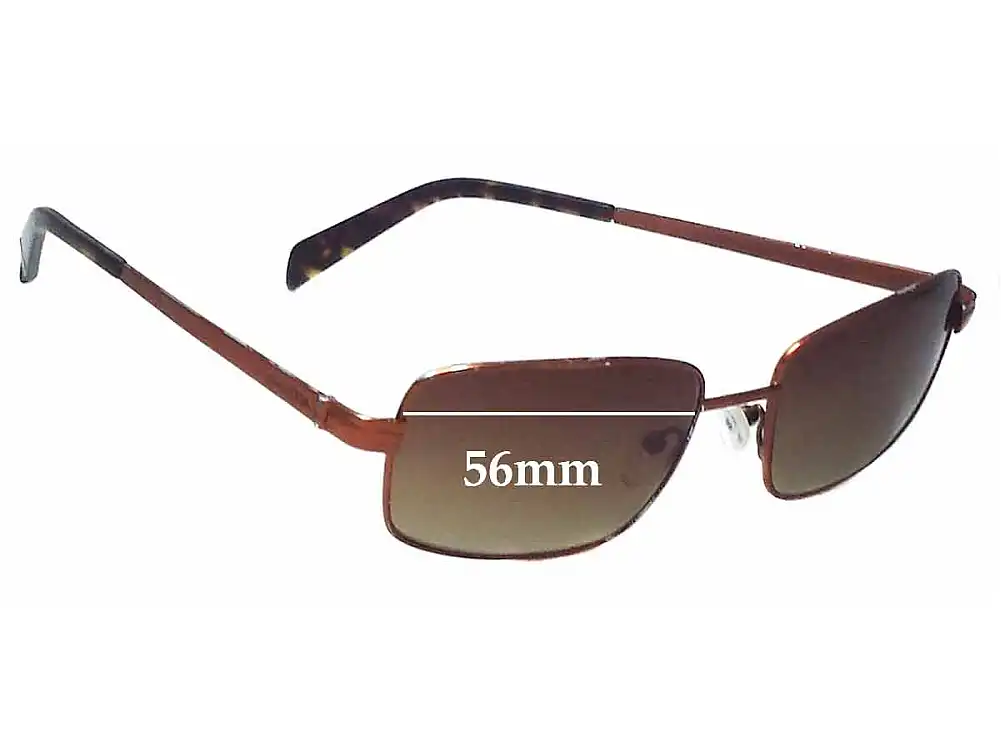 Sunglass Fix Replacement Lenses for Nautica N5034S - 56mm Wide Sunglass Fix Replacement Lenses for Nautica N5034S - 56mm Wide