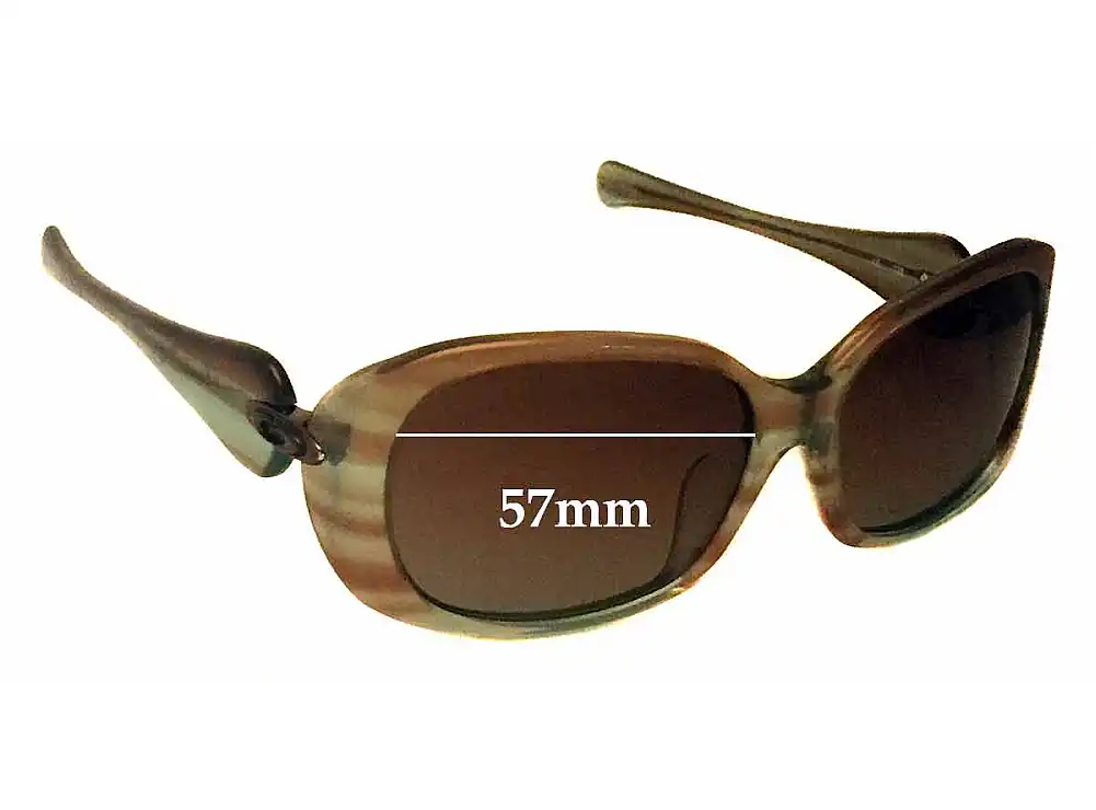 Sunglass Fix Replacement Lenses for Oakley Dangerous - 57mm Wide Sunglass Fix Replacement Lenses for Oakley Dangerous - 57mm Wide