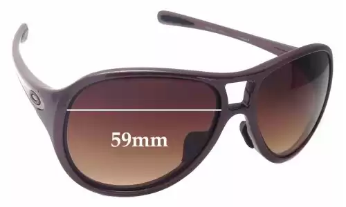 Sunglass Fix Replacement Lenses for Oakley Twentysix.2 OO9218 - 59mm Wide Sunglass Fix Replacement Lenses for Oakley Twentysix.2 OO9218 - 59mm Wide