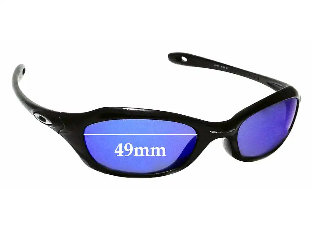 Sunglass Fix Replacement Lenses for Oakley Fives XS - 49mm Wide Sunglass Fix Replacement Lenses for Oakley Fives XS - 49mm Wide