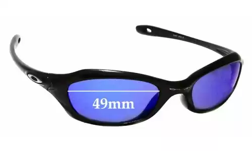 Sunglass Fix Replacement Lenses for Oakley Fives XS - 49mm Wide Oakley Fives XS Replacement Lenses 49mm wide