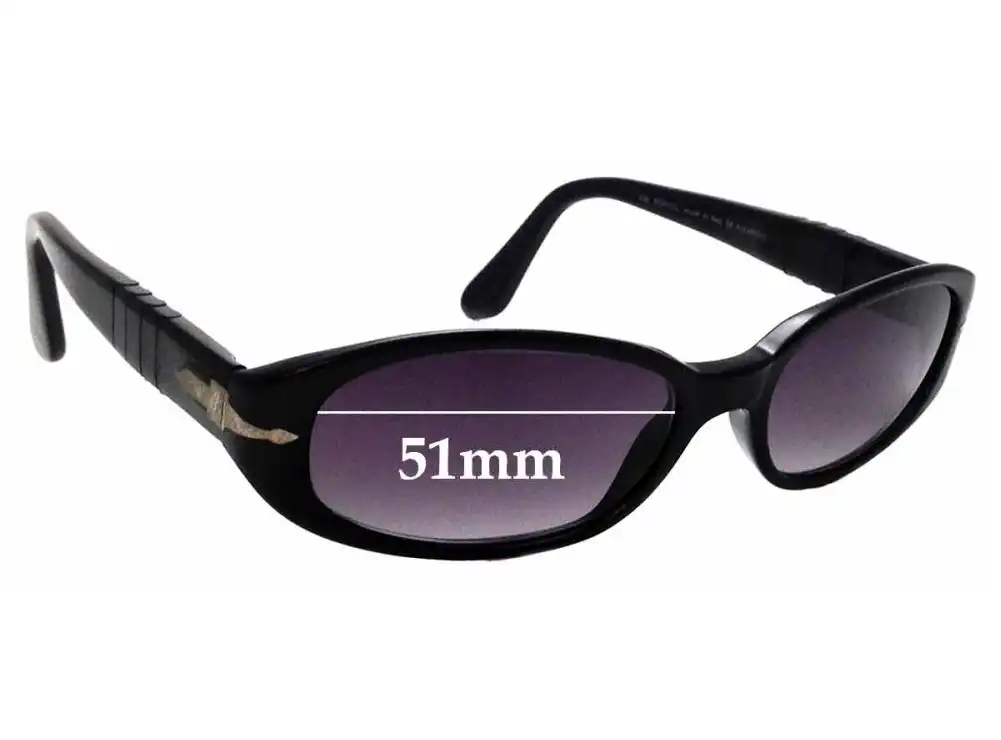 Sunglass Fix Replacement Lenses for Persol 2607-S - 51mm Wide Sunglass Fix Replacement Lenses for Persol 2607-S - 51mm Wide