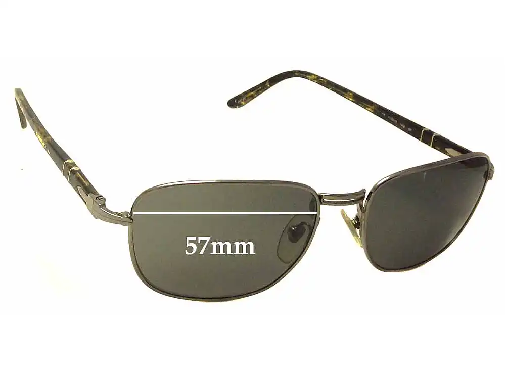 Sunglass Fix Replacement Lenses for Persol 2836 - 57mm Wide Sunglass Fix Replacement Lenses for Persol 2836 - 57mm Wide