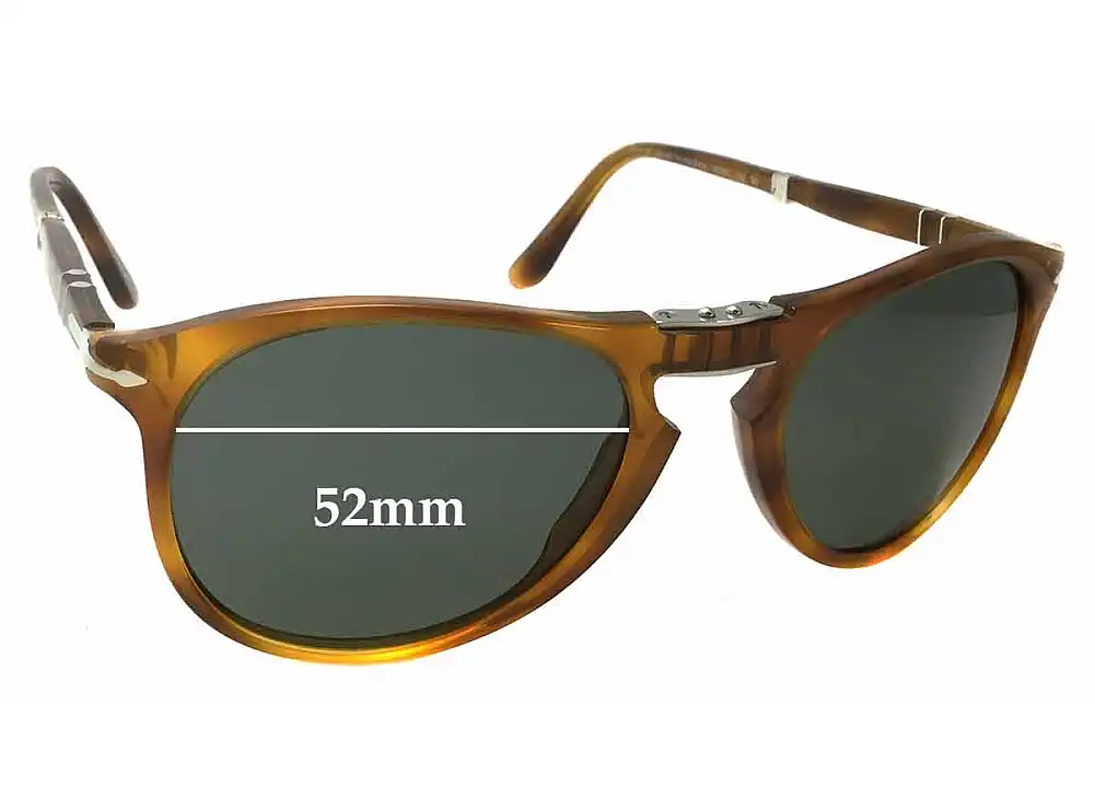 Sunglass Fix Replacement Lenses for Persol 9714-S - 52mm Wide Sunglass Fix Replacement Lenses for Persol 9714-S - 52mm Wide