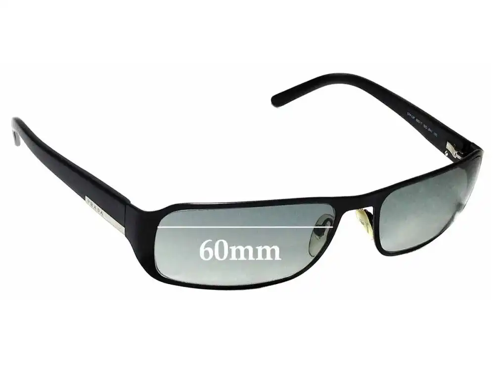 Sunglass Fix Replacement Lenses for Prada SPR52F & PR52FS - 60mm Wide Sunglass Fix Replacement Lenses for Prada SPR52F & PR52FS - 60mm Wide