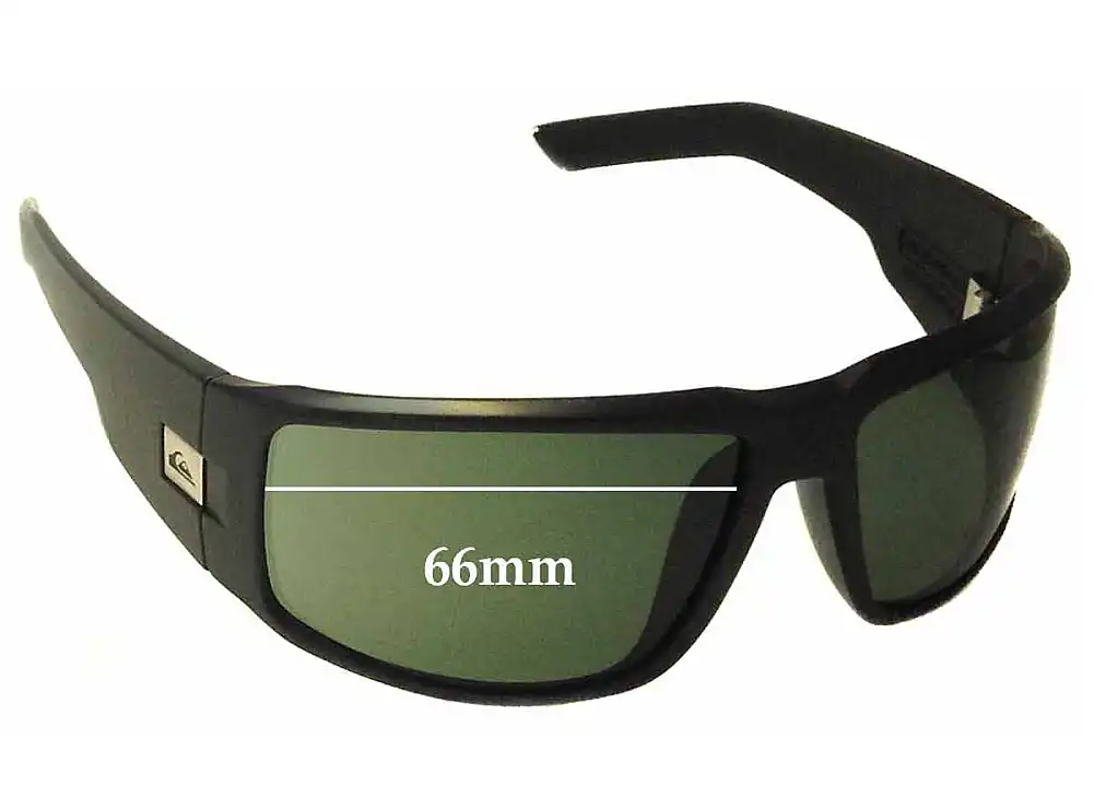 Sunglass Fix Replacement Lenses for Quiksilver The Slab QS1170 - 66mm Wide Sunglass Fix Replacement Lenses for Quiksilver The Slab QS1170 - 66mm Wide