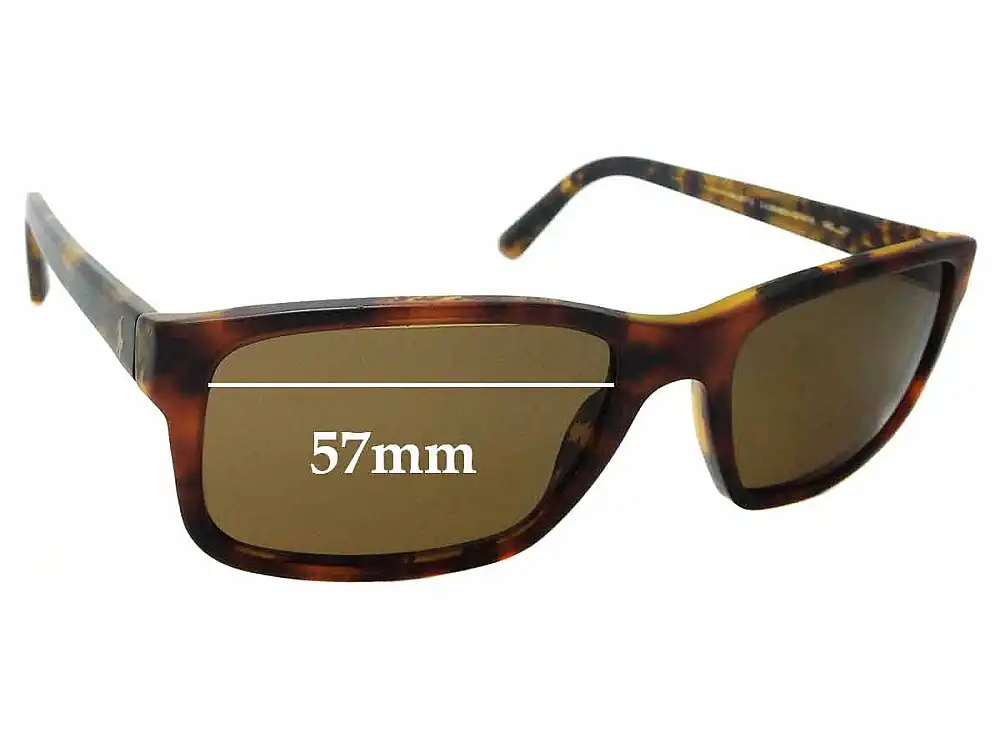 Sunglass Fix Replacement Lenses for Ralph Lauren PH 4076 - 57mm Wide Sunglass Fix Replacement Lenses for Ralph Lauren PH 4076 - 57mm Wide