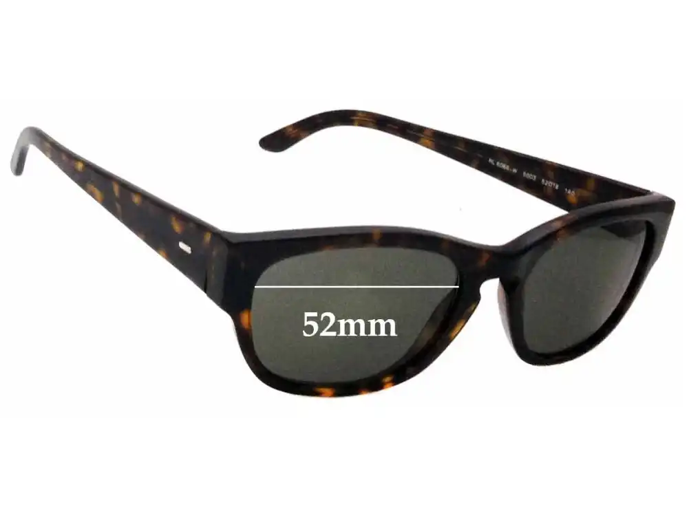 Sunglass Fix Replacement Lenses for Polo RL 6064-W - 52mm Wide Sunglass Fix Replacement Lenses for Polo RL 6064-W - 52mm Wide