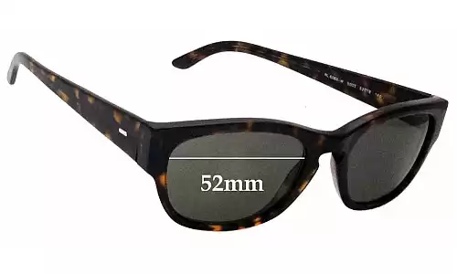 Sunglass Fix Replacement Lenses for Polo RL 6064-W - 52mm Wide Polo RL 6064-W Replacement Lenses 52mm wide