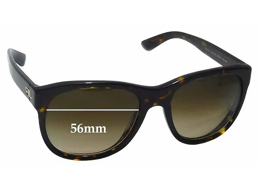 Sunglass Fix Replacement Lenses for Polo RL 8141 - 56mm Wide Sunglass Fix Replacement Lenses for Polo RL 8141 - 56mm Wide