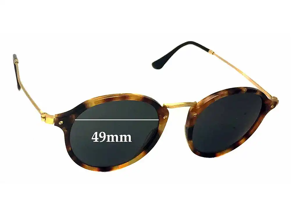 Sunglass Fix Replacement Lenses for Ray-Ban RB2447-V - 49mm Wide Sunglass Fix Replacement Lenses for Ray-Ban RB2447-V - 49mm Wide