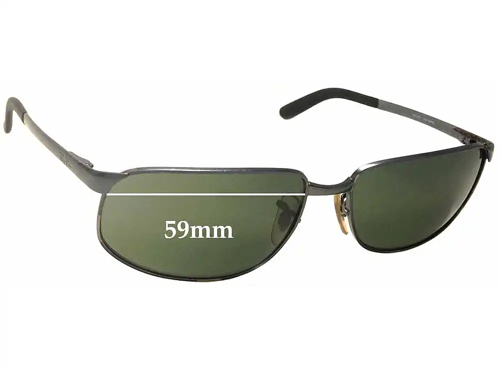 Sunglass Fix Replacement Lenses for Ray-Ban RB3221 - 59mm Wide Sunglass Fix Replacement Lenses for Ray-Ban RB3221 - 59mm Wide