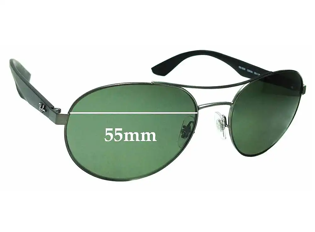 Sunglass Fix Replacement Lenses for Ray-Ban RB3536 - 55mm Wide Sunglass Fix Replacement Lenses for Ray-Ban RB3536 - 55mm Wide
