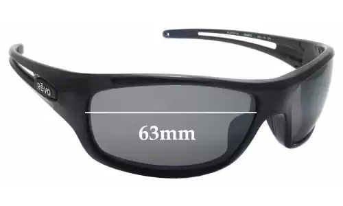 Sunglass Fix Replacement Lenses for Revo RE4070 Guide S - 63mm Wide Sunglass Fix Replacement Lenses for Revo RE4070 Guide S - 63mm Wide