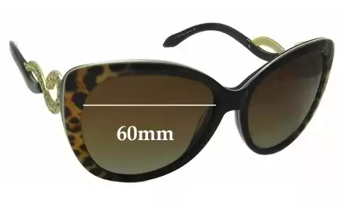 Sunglass Fix Replacement Lenses for Roberto Cavalli Kurumba 736S - 60mm Wide Sunglass Fix Replacement Lenses for Roberto Cavalli Kurumba 736S - 60mm Wide