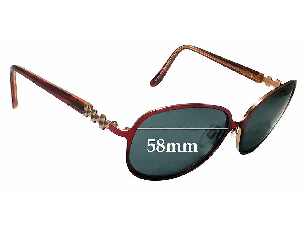 Sunglass Fix Replacement Lenses for Specsavers Sun Rx 151 - 58mm Wide Sunglass Fix Replacement Lenses for Specsavers Sun Rx 151 - 58mm Wide