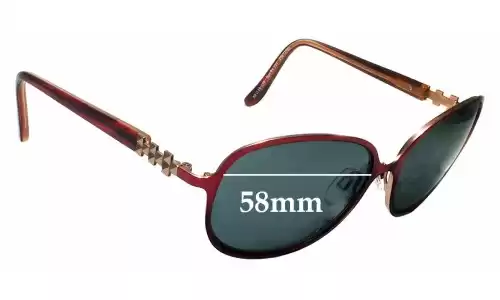 Sunglass Fix Replacement Lenses for Specsavers Sun Rx 151 - 58mm Wide Sunglass Fix Replacement Lenses for Specsavers Sun Rx 151 - 58mm Wide