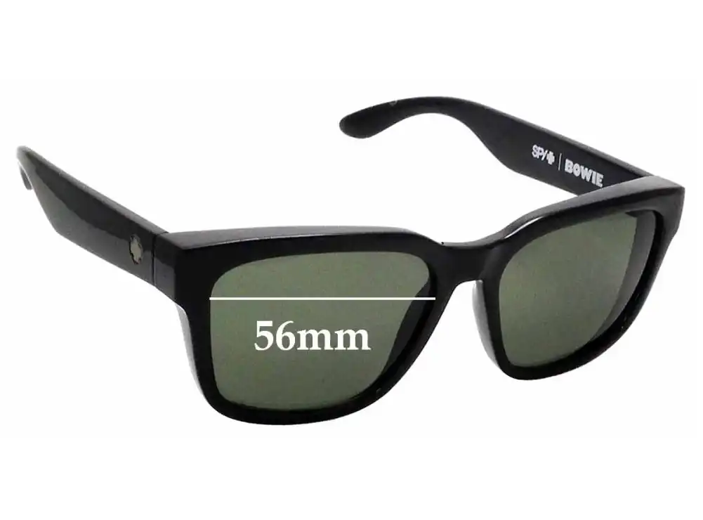 Sunglass Fix Replacement Lenses for Spy Optic Bowie - 56mm Wide Sunglass Fix Replacement Lenses for Spy Optic Bowie - 56mm Wide