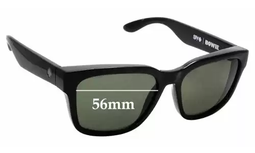 Sunglass Fix Replacement Lenses for Spy Optic Bowie - 56mm Wide Sunglass Fix Replacement Lenses for Spy Optic Bowie - 56mm Wide