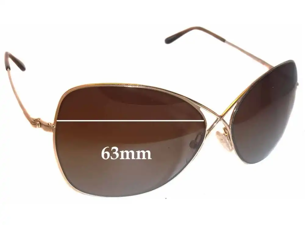 Sunglass Fix Replacement Lenses for Tom Ford Colette TF250 - 63mm Wide Sunglass Fix Replacement Lenses for Tom Ford Colette TF250 - 63mm Wide