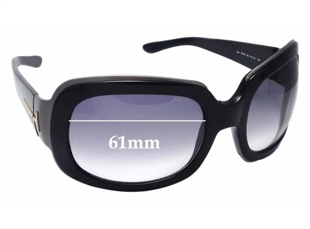 Sunglass Fix Replacement Lenses for Tom Ford Lisa TF28 - 61mm Wide Sunglass Fix Replacement Lenses for Tom Ford Lisa TF28 - 61mm Wide