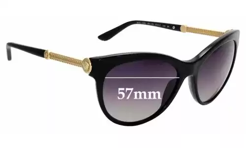 Sunglass Fix Replacement Lenses for Versace MOD 4292 - 57mm Wide Sunglass Fix Replacement Lenses for Versace MOD 4292 - 57mm Wide
