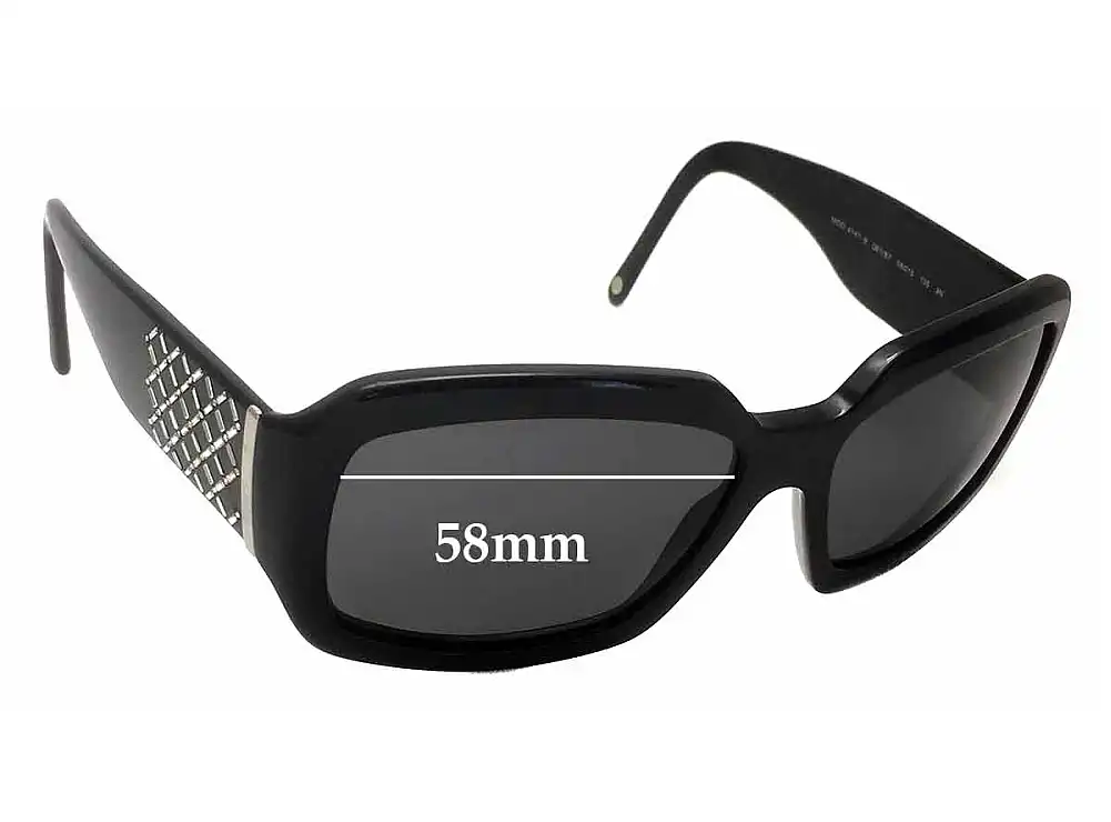 Sunglass Fix Replacement Lenses for Versace MOD 4147-B - 58mm Wide Sunglass Fix Replacement Lenses for Versace MOD 4147-B - 58mm Wide