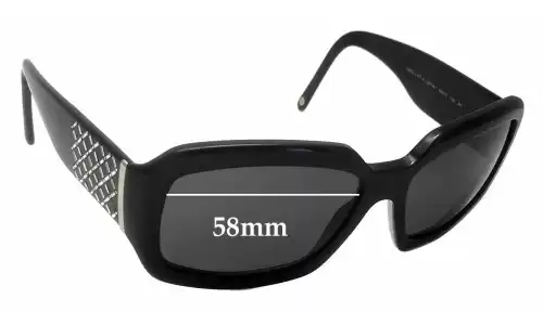 Sunglass Fix Replacement Lenses for Versace MOD 4147-B - 58mm Wide Sunglass Fix Replacement Lenses for Versace MOD 4147-B - 58mm Wide