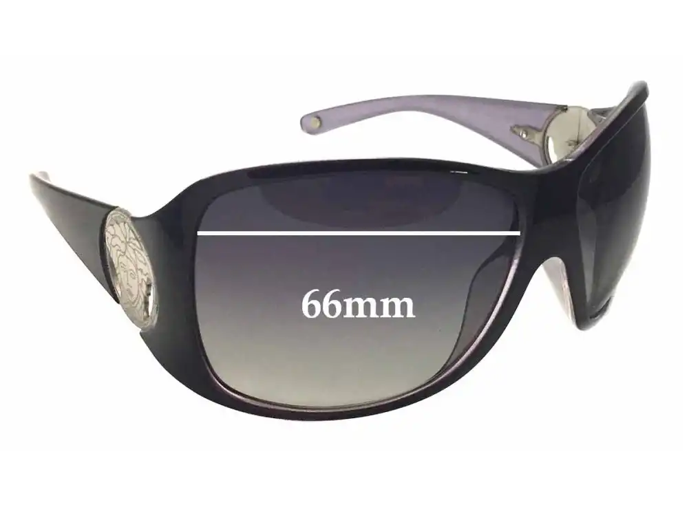 Sunglass Fix Replacement Lenses for Versace MOD 4134 - 66mm Wide Sunglass Fix Replacement Lenses for Versace MOD 4134 - 66mm Wide