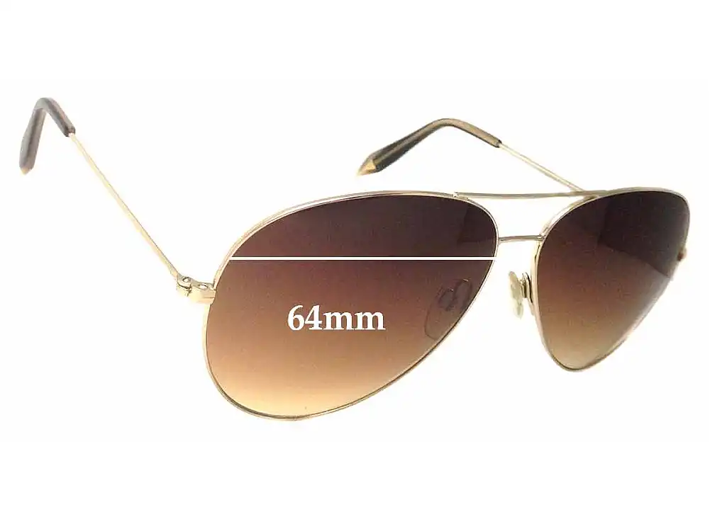 Sunglass Fix Replacement Lenses for Victoria Beckham 0157 - 64mm Wide Sunglass Fix Replacement Lenses for Victoria Beckham 0157 - 64mm Wide